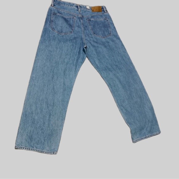 TODD SNYDER Relaxed Fit Selvedge Button Fly Jeans Men’s 35x32 MSR 36x32 NWT - Picture 2 of 16